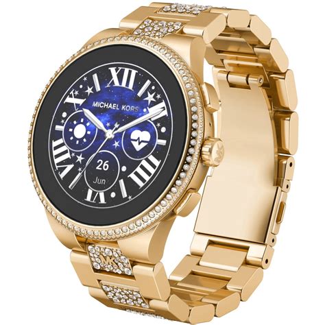 michael kors smart watch band|michael kors touchscreen smartwatch.